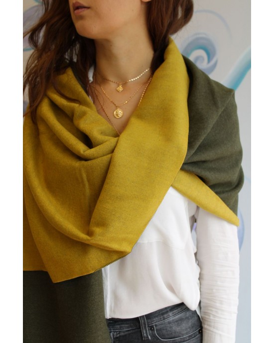Pashmina - Cashmere cashmere double face scarf Products